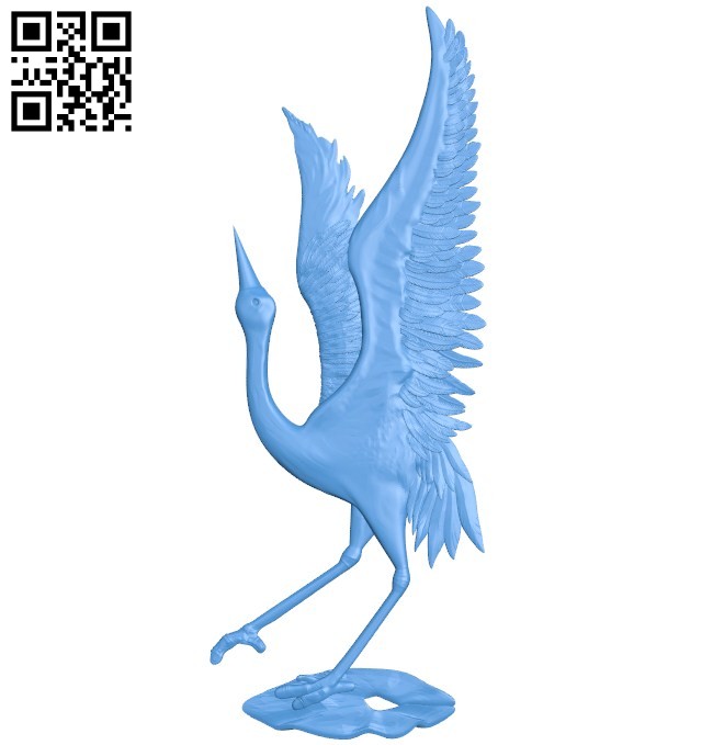 Flamingo A004558 download free stl files 3d model for CNC wood carving
