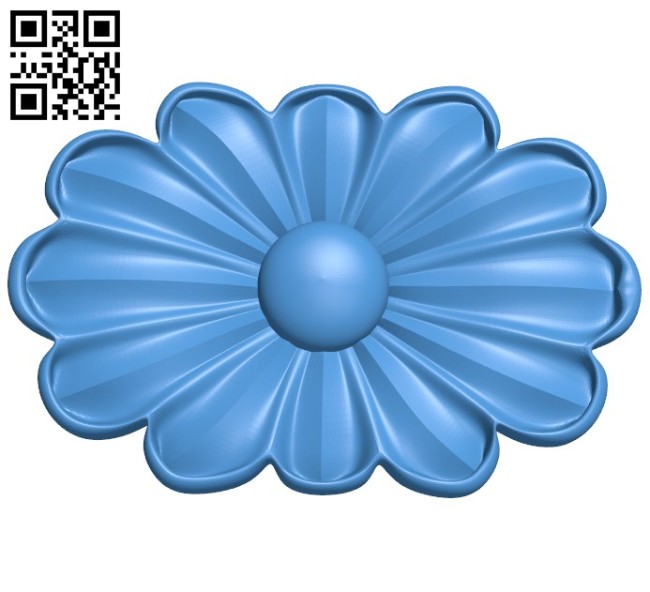 Flower vase pattern A004452 download free stl files 3d model for CNC wood carving