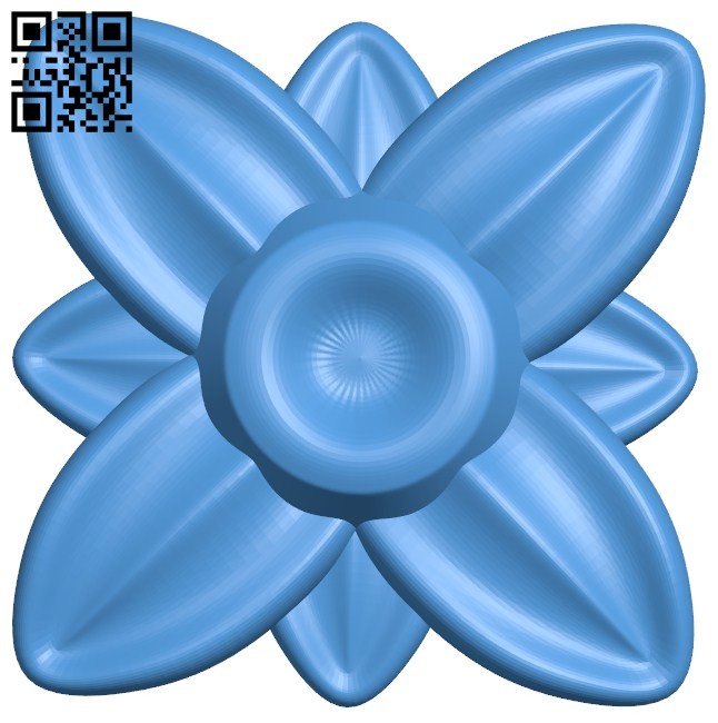 Flower vase pattern A004454 download free stl files 3d model for CNC wood carving