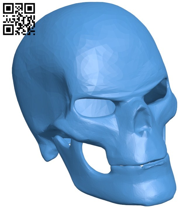 Ghost Rider Skull B006382 file stl free download 3D Model for CNC and 3d printer