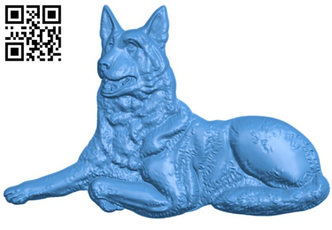 Good-looking dog A004553 download free stl files 3d model for CNC wood carving