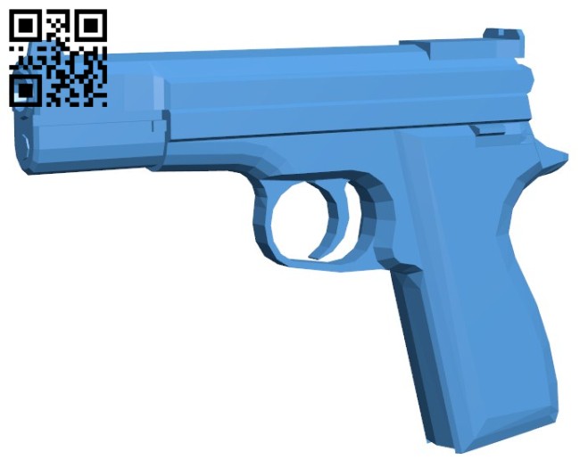 Gun B006595 file stl free download 3D Model for CNC and 3d printer