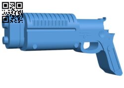 Gun K-16 Bryar pistol B006589 file stl free download 3D Model for CNC and 3d printer