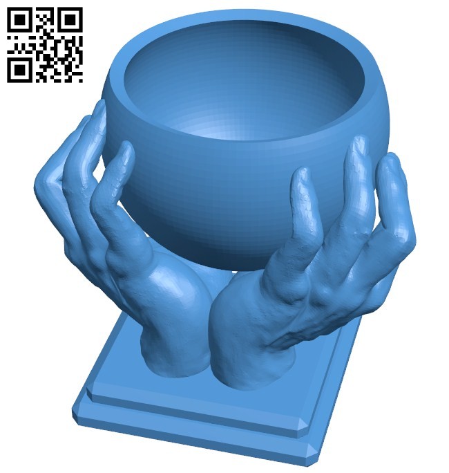 Hand World B006528 file stl free download 3D Model for CNC and 3d printer