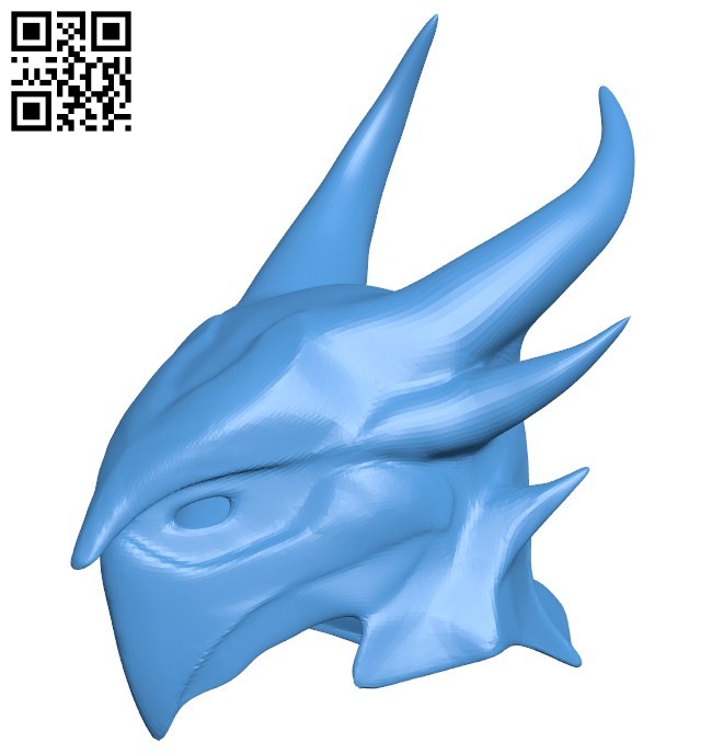 Helmet Daedric Skyrim B006435 file stl free download 3D Model for CNC and 3d printer