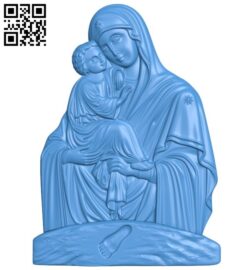 Icon of Pochaev A004434 download free stl files 3d model for CNC wood carving