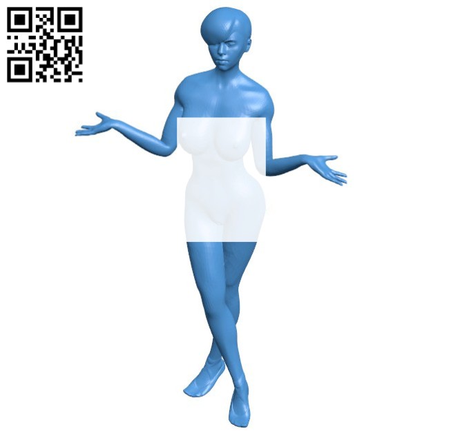 Miss Bonazza B006314 download free stl files 3d model for 3d printer and CNC carving