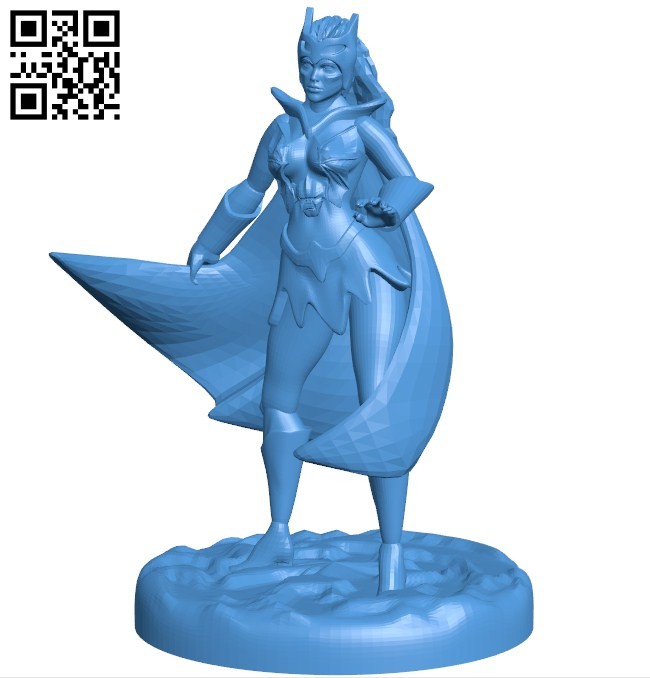 Miss Catra B006324 download free stl files 3d model for 3d printer and CNC carving