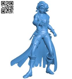 Miss Maeve socle B006458 file stl free download 3D Model for CNC and 3d printer