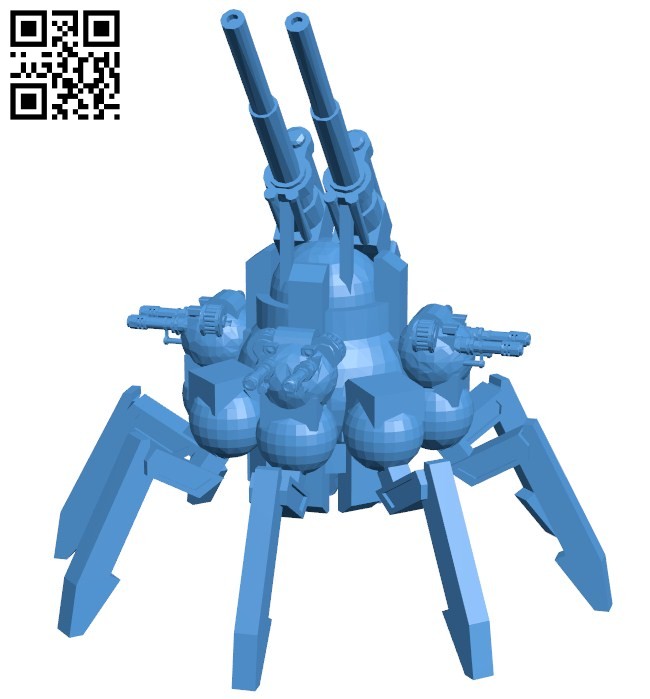 Mobile Artillery B006599 file stl free download 3D Model for CNC and 3d printer