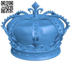Monarch crown B006419 file stl free download 3D Model for CNC and 3d printer