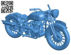 Motorbike 1936 BSA Empire Star B006426 file stl free download 3D Model for CNC and 3d printer