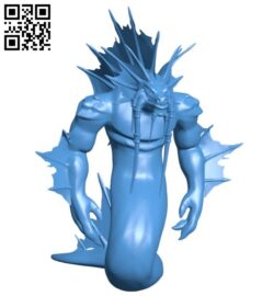 Naga Male B006624 file stl free download 3D Model for CNC and 3d printer