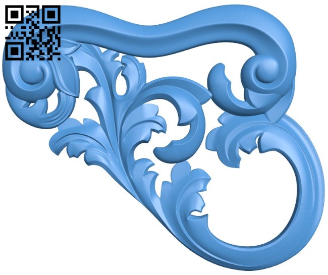Pattern decor design A004480 download free stl files 3d model for CNC wood carving