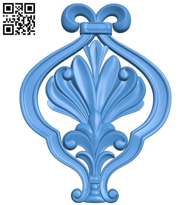 Pattern decor design A004537 download free stl files 3d model for CNC wood carving