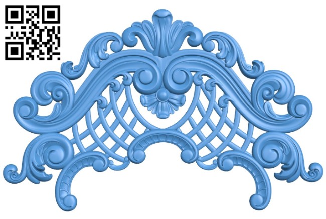 Pattern decor design A004539 download free stl files 3d model for CNC wood carving