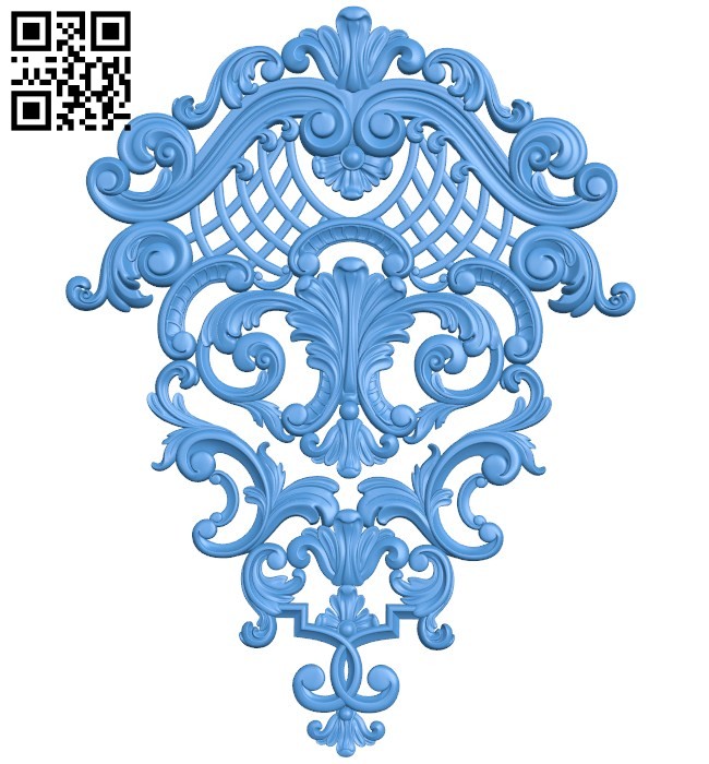 Pattern decor design A004543 download free stl files 3d model for CNC wood carving