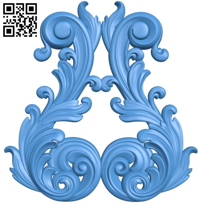 Pattern decor design A004550 download free stl files 3d model for CNC wood carving