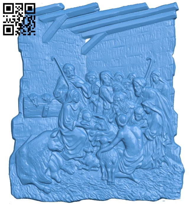 Picture Religion A004465 download free stl files 3d model for CNC wood carving