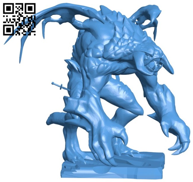 Roshan Dota 2 B006623 file stl free download 3D Model for CNC and 3d printer