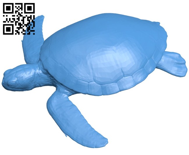 Sea turtle B006590 file stl free download 3D Model for CNC and 3d printer