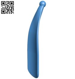 Shoe Horn B006618 file stl free download 3D Model for CNC and 3d printer