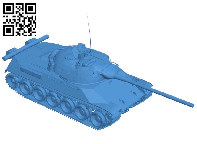 Tank TVP T50-51 B006593 file stl free download 3D Model for CNC and 3d printer