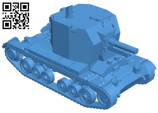 Tank bishop B006553 file stl free download 3D Model for CNC and 3d printer