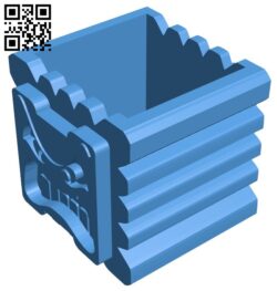 Thwomp-Box B006507 file stl free download 3D Model for CNC and 3d printer