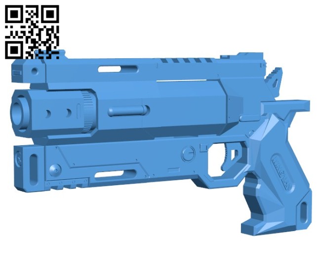 Titanfall Wingman Gun B006509 file stl free download 3D Model for CNC and 3d printer