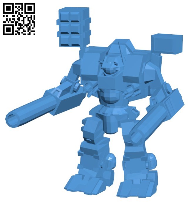 Tomahawk destroid B006504 file stl free download 3D Model for CNC and 3d printer