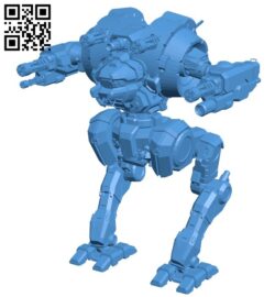 Uziel robot B006566 file stl free download 3D Model for CNC and 3d printer