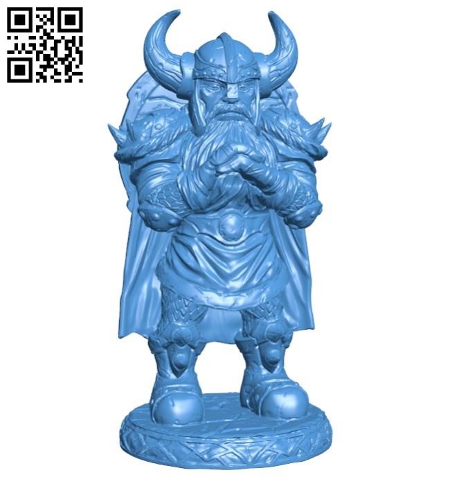 Viking figure B006562 file stl free download 3D Model for CNC and 3d printer
