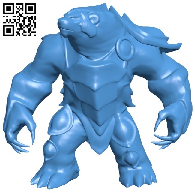 Volibear B006556 file stl free download 3D Model for CNC and 3d printer