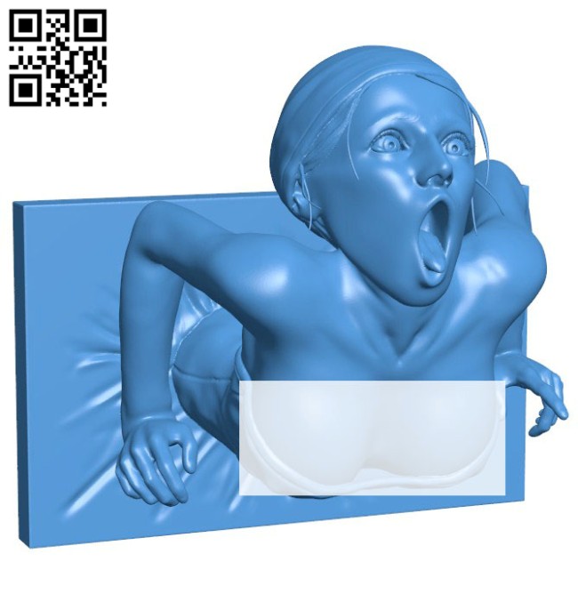 Woman B006531 file stl free download 3D Model for CNC and 3d printer