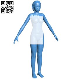 Women B006471 file stl free download 3D Model for CNC and 3d printer