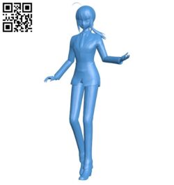 Women business style B006444 file stl free download 3D Model for CNC and 3d printer
