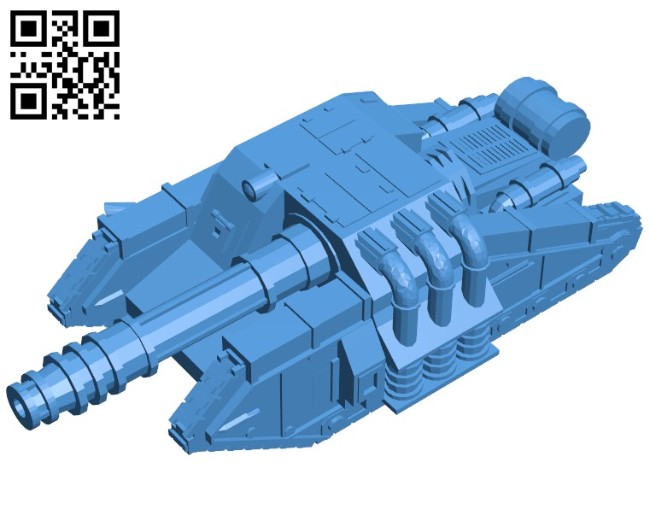 Alien Tank B006749 file stl free download 3D Model for CNC and 3d printer