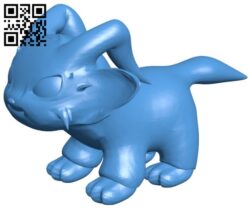 Alien kitten B006753 file stl free download 3D Model for CNC and 3d printer