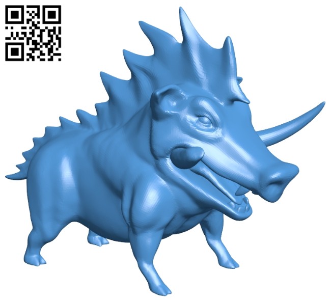 Artemis boar B006888 file stl free download 3D Model for CNC and 3d printer