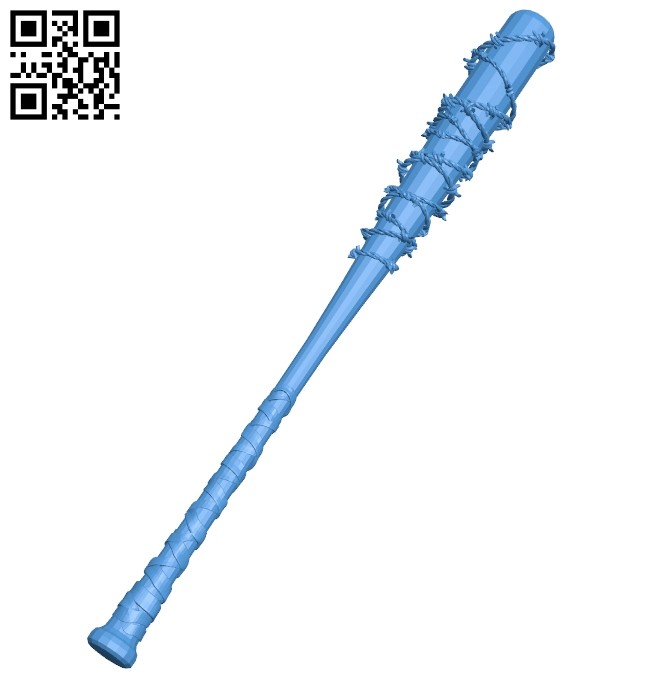 Baseball bat B006900 file stl free download 3D Model for CNC and 3d printer