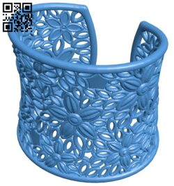 Bracelet B006732 file stl free download 3D Model for CNC and 3d printer