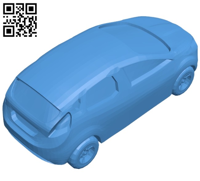 Car another ford focus B006874 file stl free download 3D Model for CNC and 3d printer