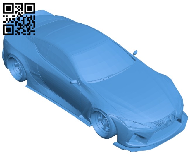 Car lc 500 B007088 file stl free download 3D Model for CNC and 3d printer