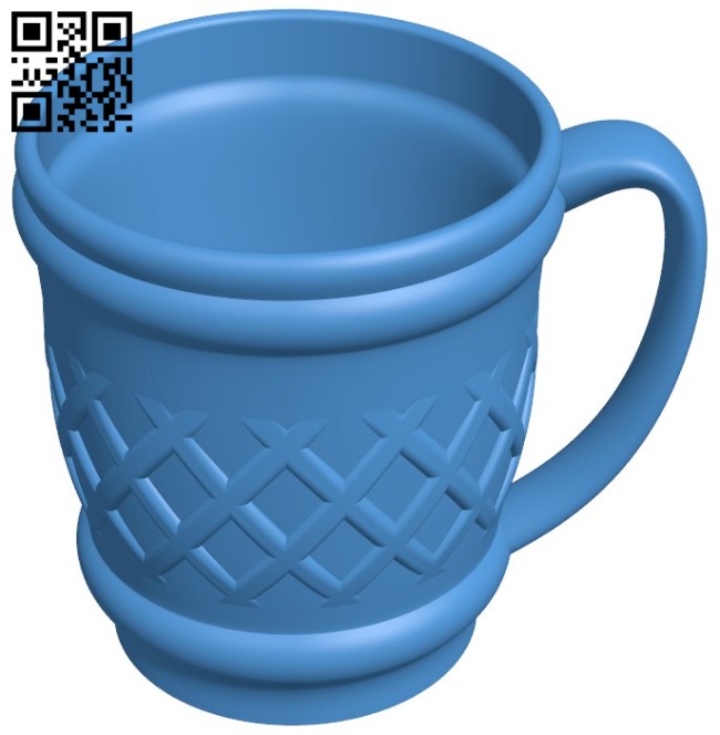 Celtic mug B006638 file stl free download 3D Model for CNC and 3d printer