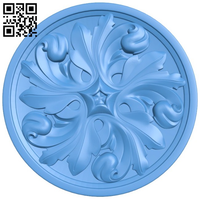 Circular disk pattern A004606 download free stl files 3d model for CNC wood carving