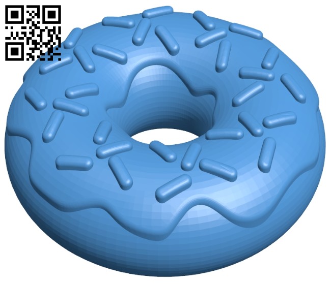 Donuts B007091 file stl free download 3D Model for CNC and 3d printer