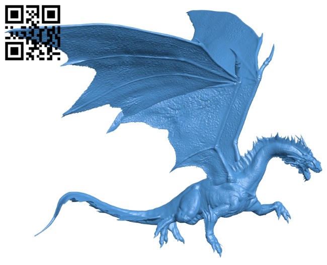Dragon B006932 file stl free download 3D Model for CNC and 3d printer