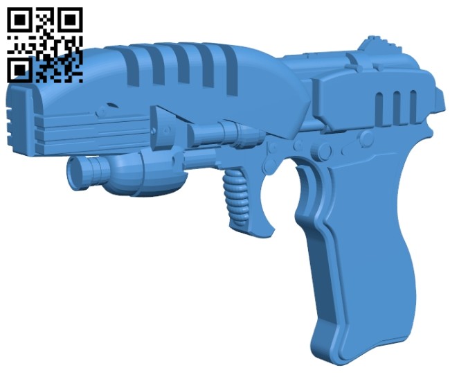 Electromagnetic pulse gun B007054 file stl free download 3D Model for CNC and 3d printer
