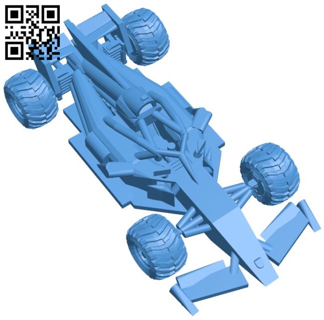 F1 offroad car B006813 file stl free download 3D Model for CNC and 3d printer
